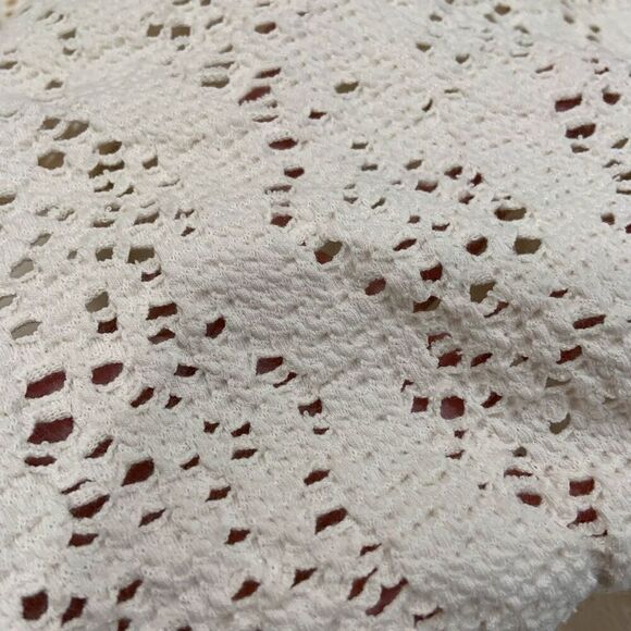 FREE PEOPLE Oversized Lacey Eyelet Cardigan (Sz S) - Picture 6 of 10